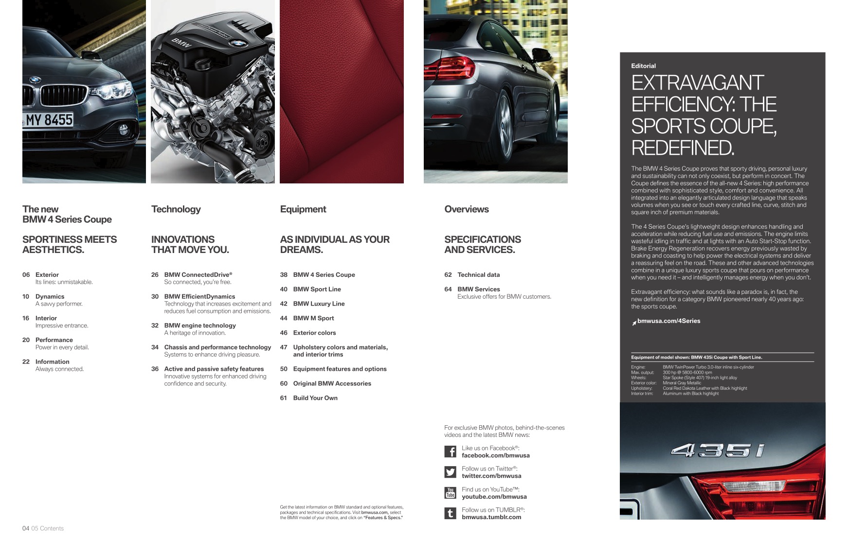 2014 BMW 4-Series Brochure Page 17